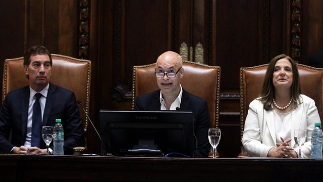 El jefe de Gobierno porteño Horacio Rodriguez Larreta inaugura la Asamblea Legislativa de la Ciudad de Buenos Aires