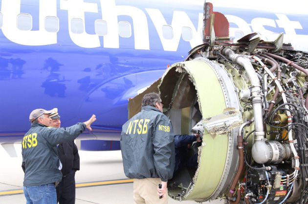 EE.UU: Falleció una mujer en el aterrizaje de emergencia de SouthWest Airlines