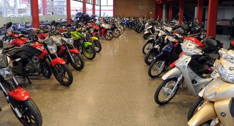 La venta de motos usadas cayó 2,4%