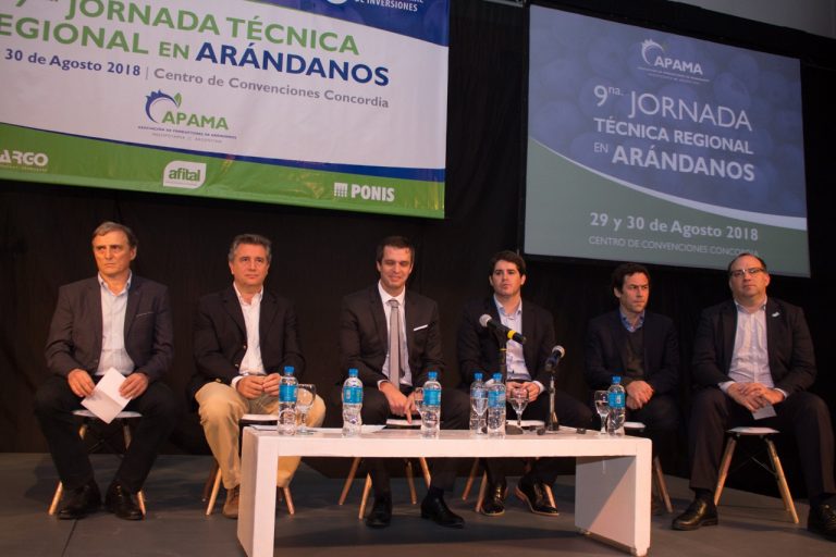 La novena edición de la Jornada Técnica Regional de Arándanos en la Ciudad de Concordia, Entre Ríos