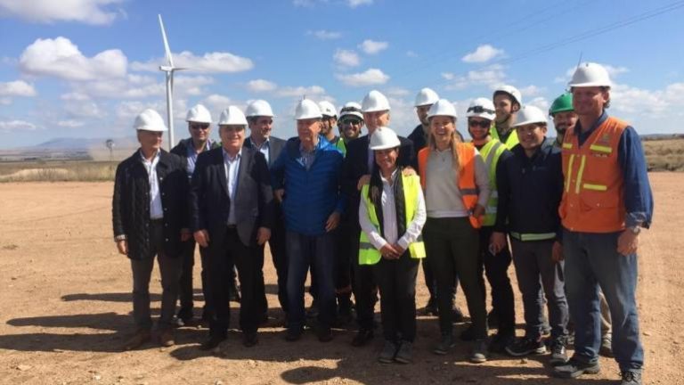 Macri visita obras de energía renovable en Río Cuarto