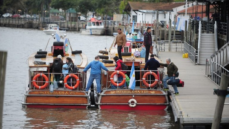 Tigre: Paro de servicios de lanchas y catamaranes