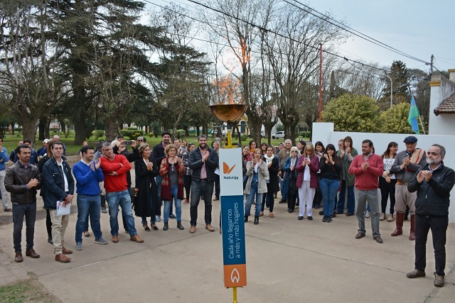 Moreno: Iguacel inauguró obra de gas natural