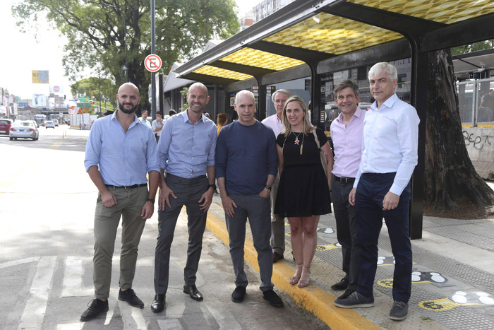 Inauguraron el Centro de Trasbordo Liniers