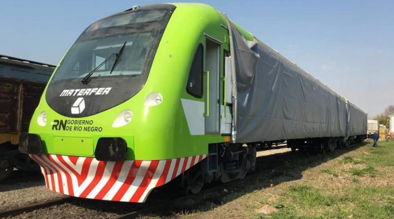 El tren Patagónico incorpora un nuevo coche motor