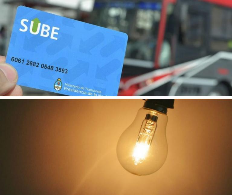 En febrero aumenta el transporte público y la luz