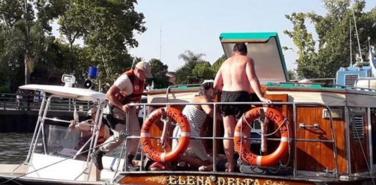Accidente en el Delta: Una lancha chocó contra un kayak