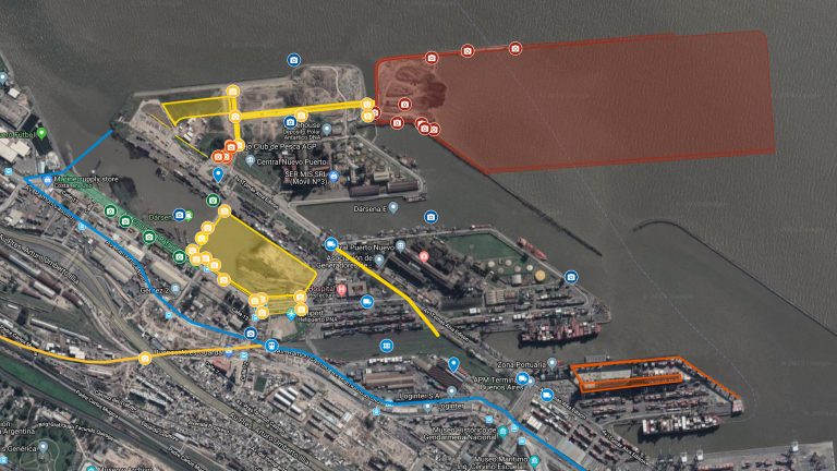 Puerto Bs.As.: Lanzan un mapa dinámico que muestra las obras de la jurisdicción