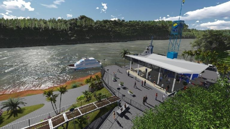 Iguazú: Presentan el proyecto de la nueva Terminal Fluvial