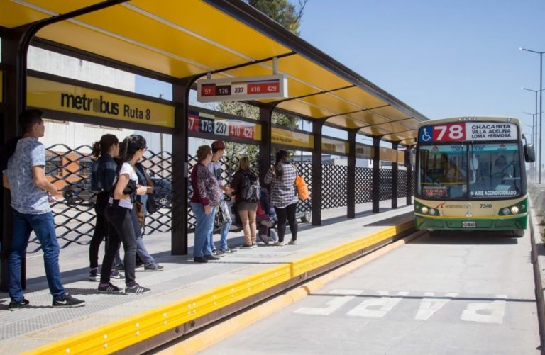 El Metrobus de la ruta 8 llegó a la General Paz