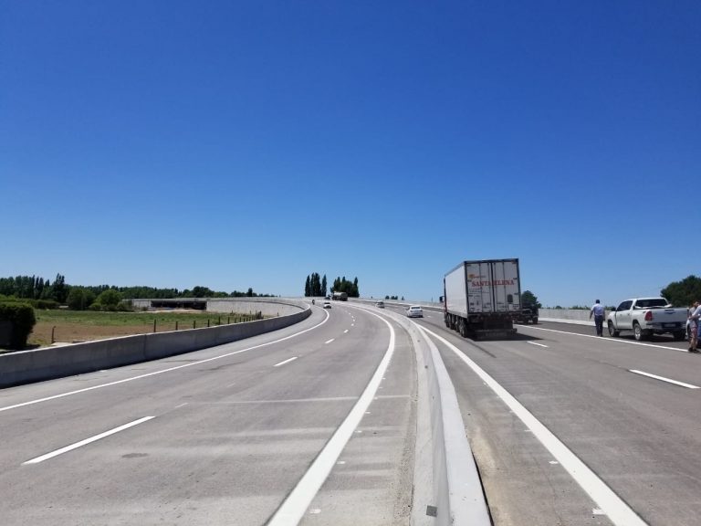 Ruta 22: se inauguró el puente más largo de la autopista