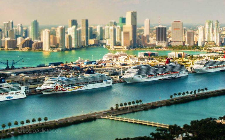 Miami superó su récord de turistas de cruceros