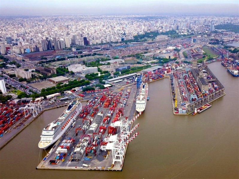 Dictaron Conciliación Obligatoria al paro en el Puerto de Buenos Aires