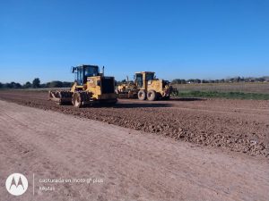 Reinicio de obras en un tramo de la autopista Juan Domingo Perón 