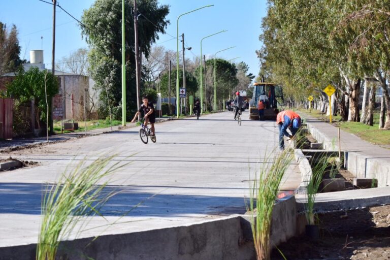 Puerto Bahia Blanca: se finalizó la obra de la calle Reconquista