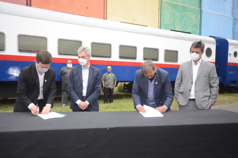Trenes Argentinos Capital Humano firmó convenios para la revalorización del patrimonio ferroviario