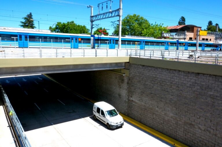 Quedó habilitado el nuevo paso bajo nivel en Tolosa