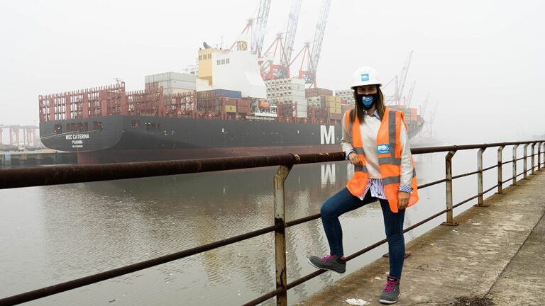 Puerto de Dock Sud y un año de inicio de gestión