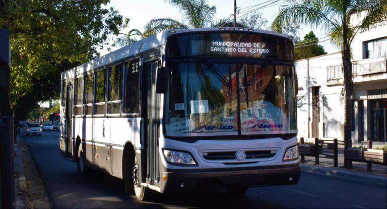 Santiago del Estero: suspenden el transporte público por aumento de casos de Covid