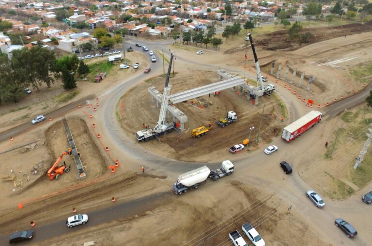 Conectividad: continúan las obras en la circunvalación de San Luis