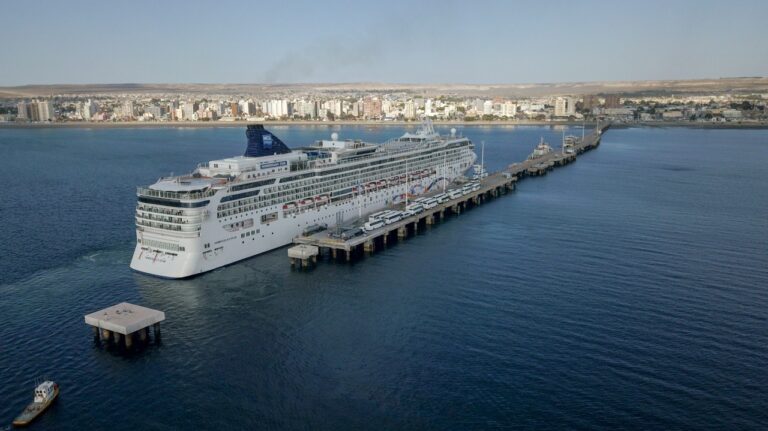 Puerto Madryn se prepara para la llegada de 40 cruceros