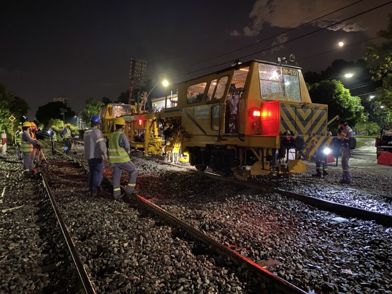 Finalizó la renovación de vías en la Línea Urquiza