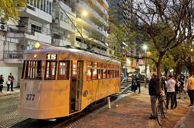 El tranvía 277 volvió a circular en Rosario