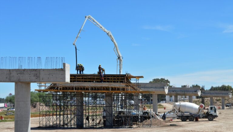 Avanza la construcción del nuevo Paso Urbano de Bahía Blanca