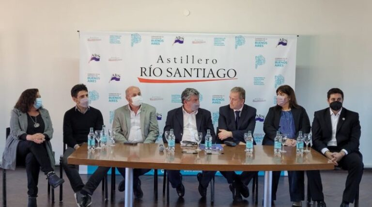 Astilleros Río Santiago y Tandanor acuerdan trabajos en conjunto