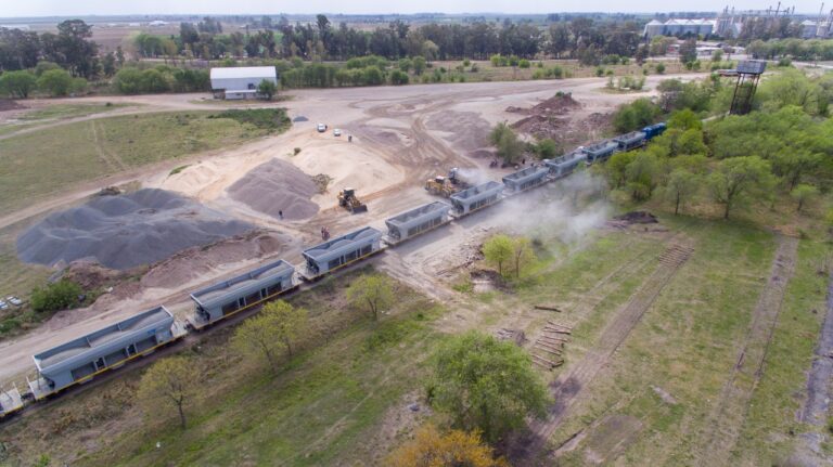 Nuevo récord de carga transportada en trenes