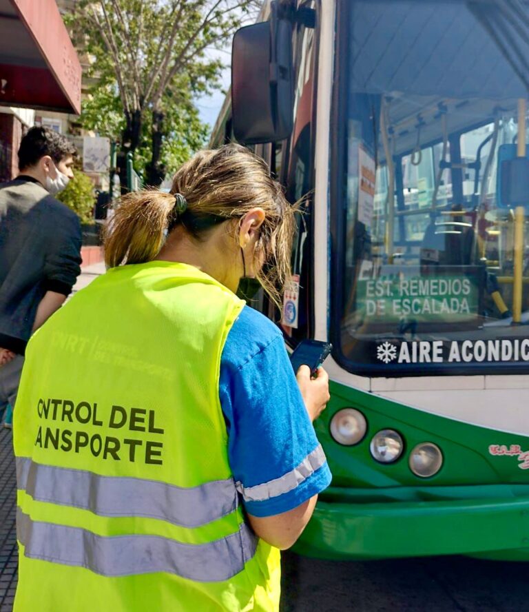 Fiscalizan el cumplimiento de los servicios y sus frecuencias en líneas urbanas en el AMBA