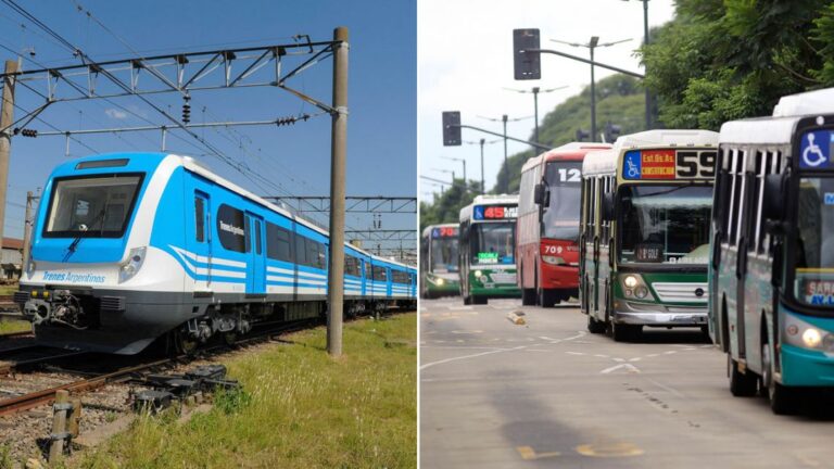 Comenzó a regir la suba del 6% en tarifa de colectivos y trenes del área metropolitana