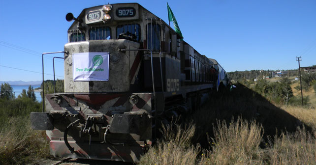 El Tren Solidario parte con destino a Pergamino