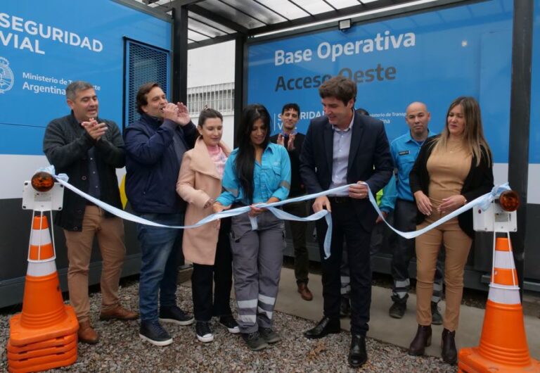 La ANSV inauguró la Base Operativa Acceso Oeste