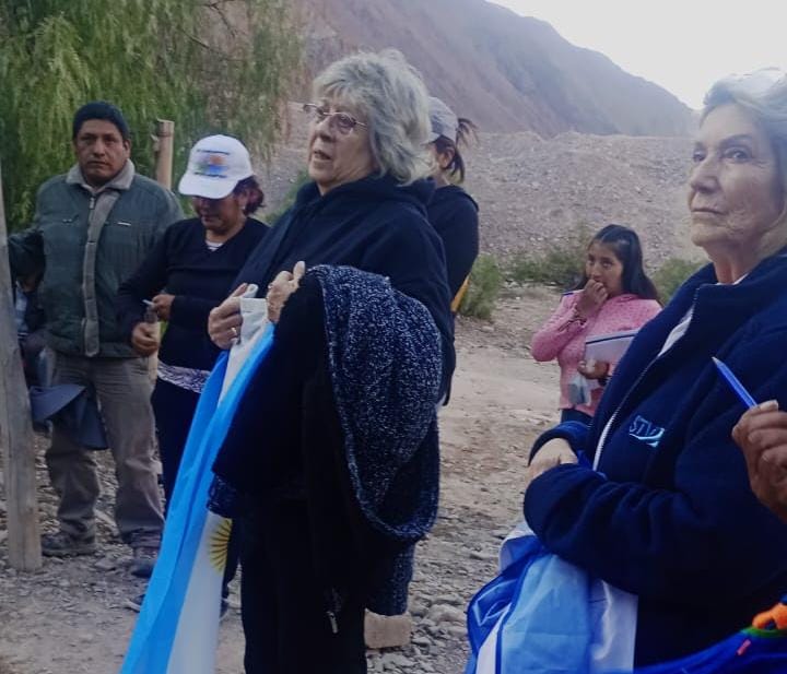 Graciela Aleñá acompañó a los trabajadores Jujeños y cruzó a Morales: “Está destruyendo nuestros sueldos y nuestras tierras”