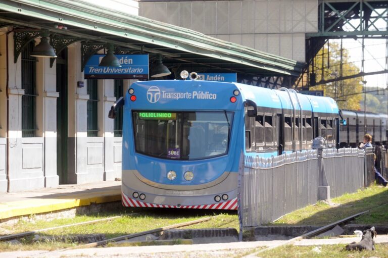 El lunes se inaugura la ampliación del Tren Universitario de La Plata
