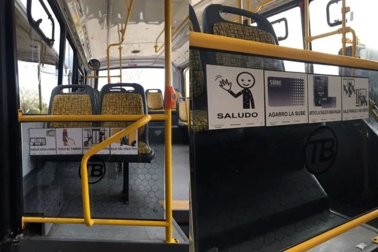 Una empresa de transporte de Santa Fe se sumó a la Campaña de Señalización Pictográfica