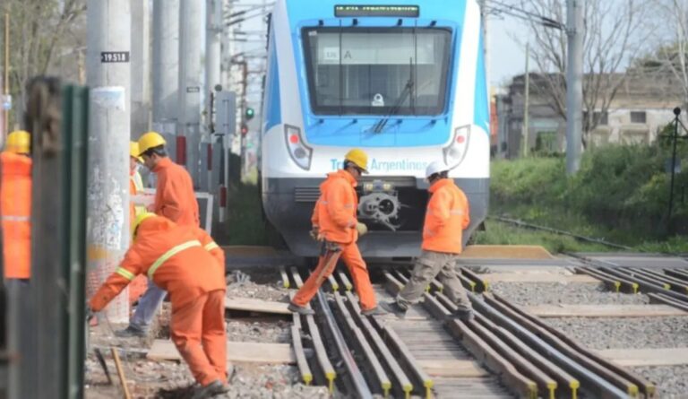 Por trabajos en las vías del Roca estará cortado un paso a nivel cerca de Gonnet