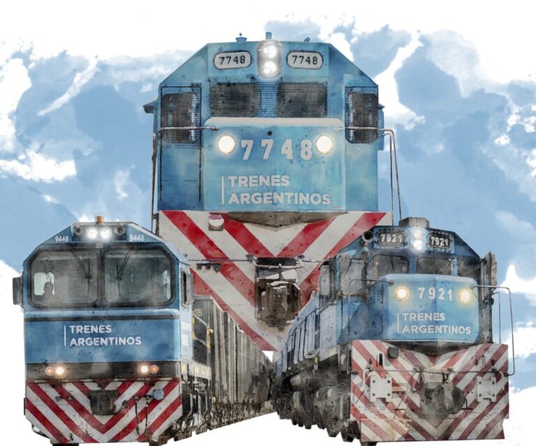 En cuatro años, 33 locomotoras de Trenes Argentinos volvieron a circular