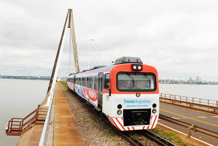 Luego de 13 días, regresó el Tren Binacional de Posadas a Paraguay