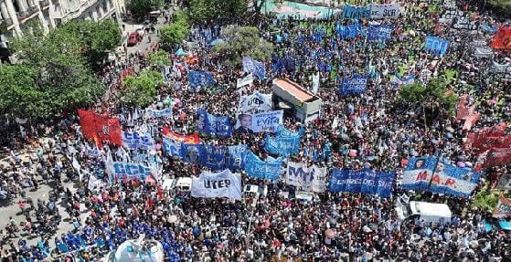 La ITF expresó su apoyo al Paro General de esta semana