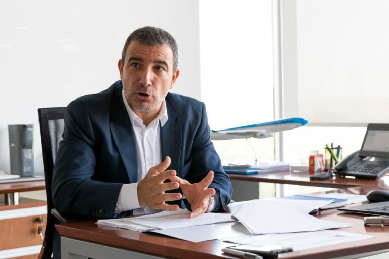Fabián Lombardo afirmó que Aerolíneas Argentinas está desarrollando una estructura “más eficiente”