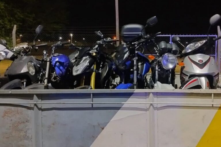 Retienen 55 motos en el Gran La Plata durante el fin de semana por infracciones a la Ley de Tránsito
