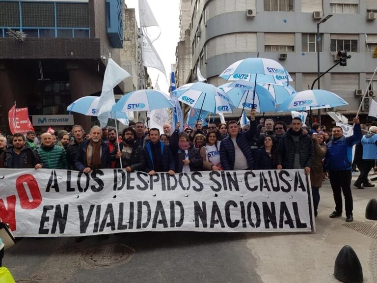 El Sindicato de Trabajadores Viales Nacionales denunció desfinanciamiento y más de 150 despidos de trabajadores