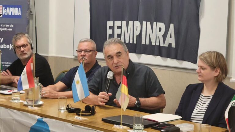 La ITF está desarrollando en la FeMPINRA un taller internacional de Seguridad y Salud Ocupacional en los Puertos