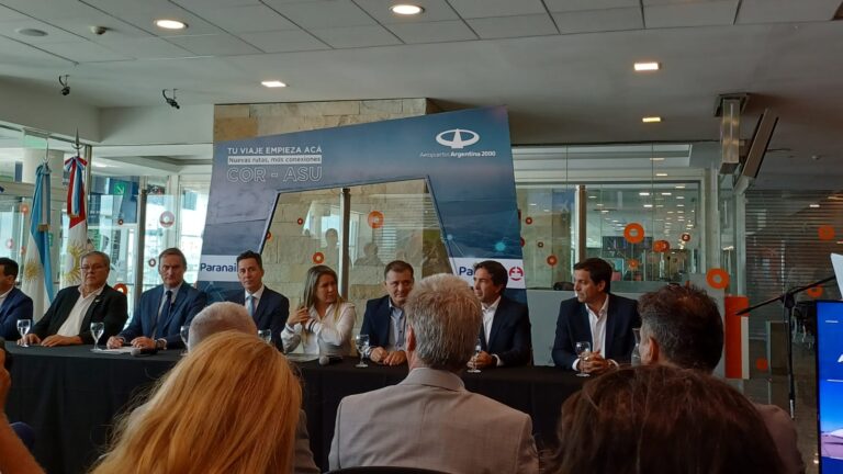 El aeropuerto de Córdoba ahora conectará con Asunción