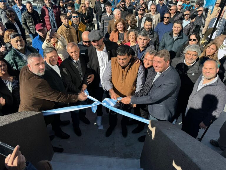 Ante más de 200 personas, SICONARA inauguró la nueva sede de su Seccional Rawson