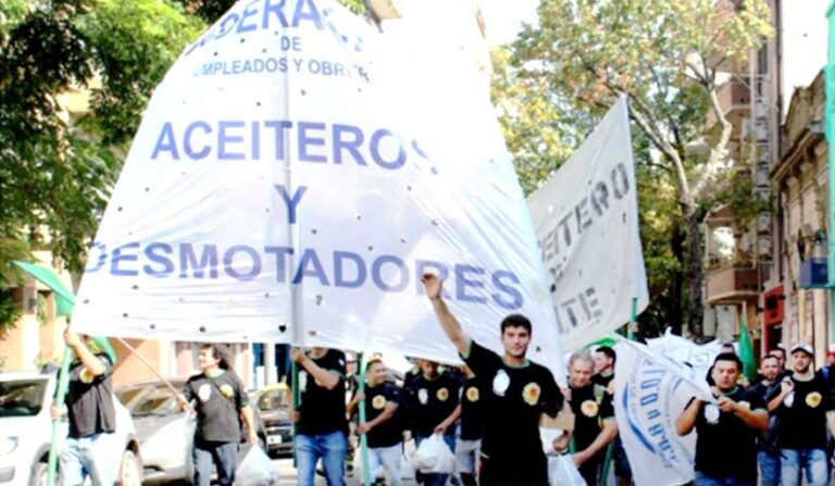 Aceiteros realizará un plenario para definir un plan de lucha y posibles medidas de fuerza