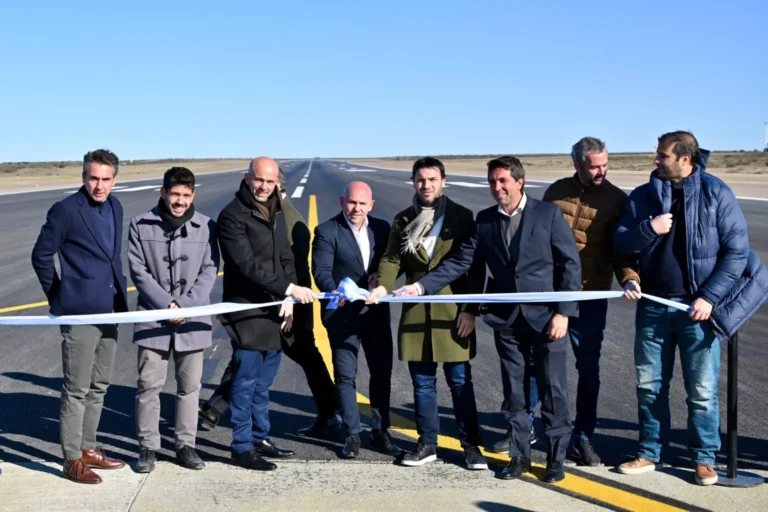 Inauguraron las obras del Aeropuerto El Tehuelche en Puerto Madryn