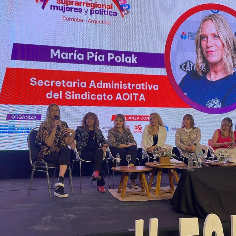 A.O.I.T.A. presente en el Foro Suprarregional “Mujeres y Política”